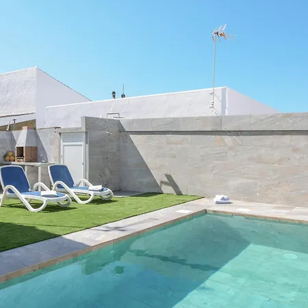 Casa Clavel Con Piscina Privada Nyaraló Conil de la Frontera